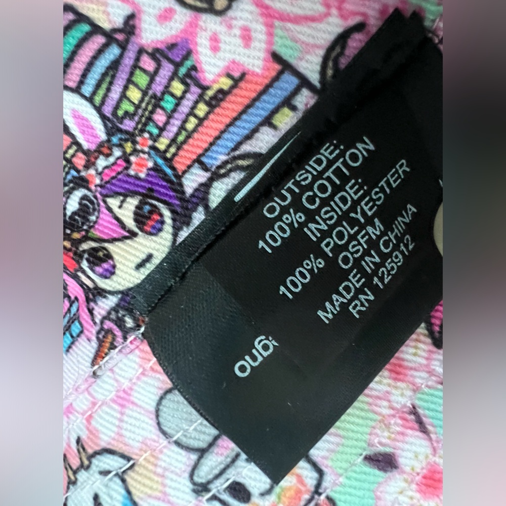 🐱Tokidoki Sakura Celebration Bucket Hat | Reversible | Hello Kitty and Friends - Picture 13 of 17